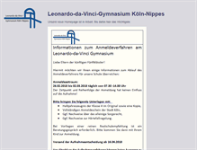 Tablet Screenshot of gymnasium-nippes.de